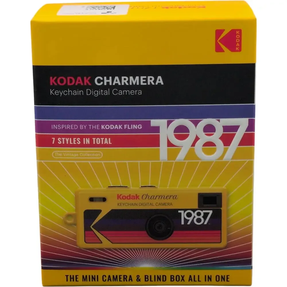 Kodak Charmera Keychain Digital Camera 1440x1080 Spy Miniature Retro‎ Blind Box